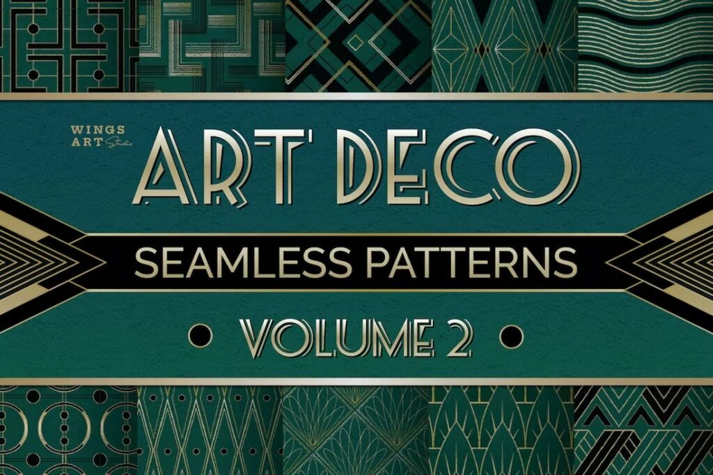 20+ Best Art Deco Patterns, Frames, & Backgrounds – Yes Web Designs