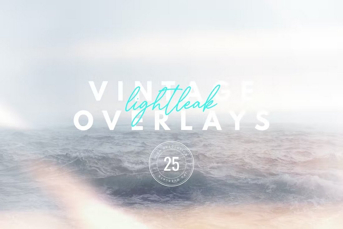 Vintage Light Leak Overlays & Effects