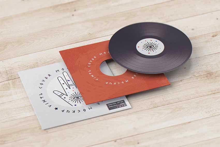 Vinyl Record Mockup