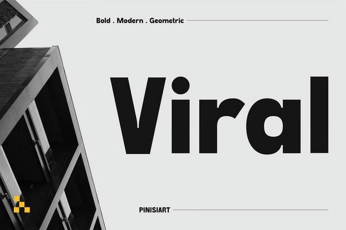 Viral - Free Architecture Font