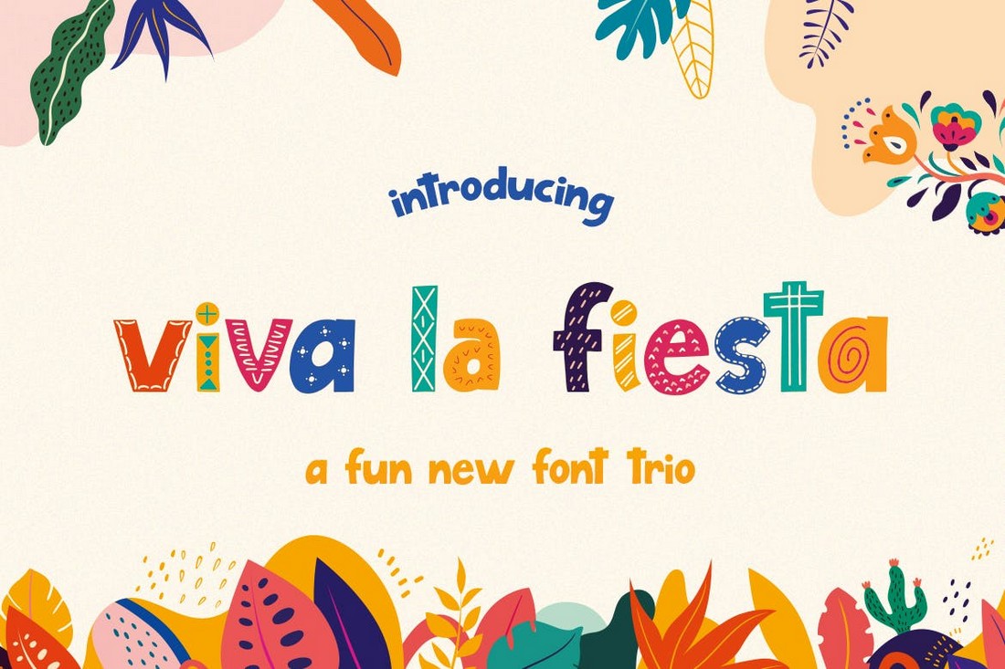 Viva La Fiesta - Color Font Trio