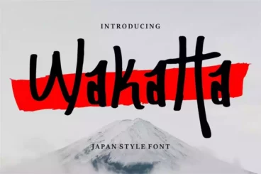 Wakatta Japan Style Narrow Font