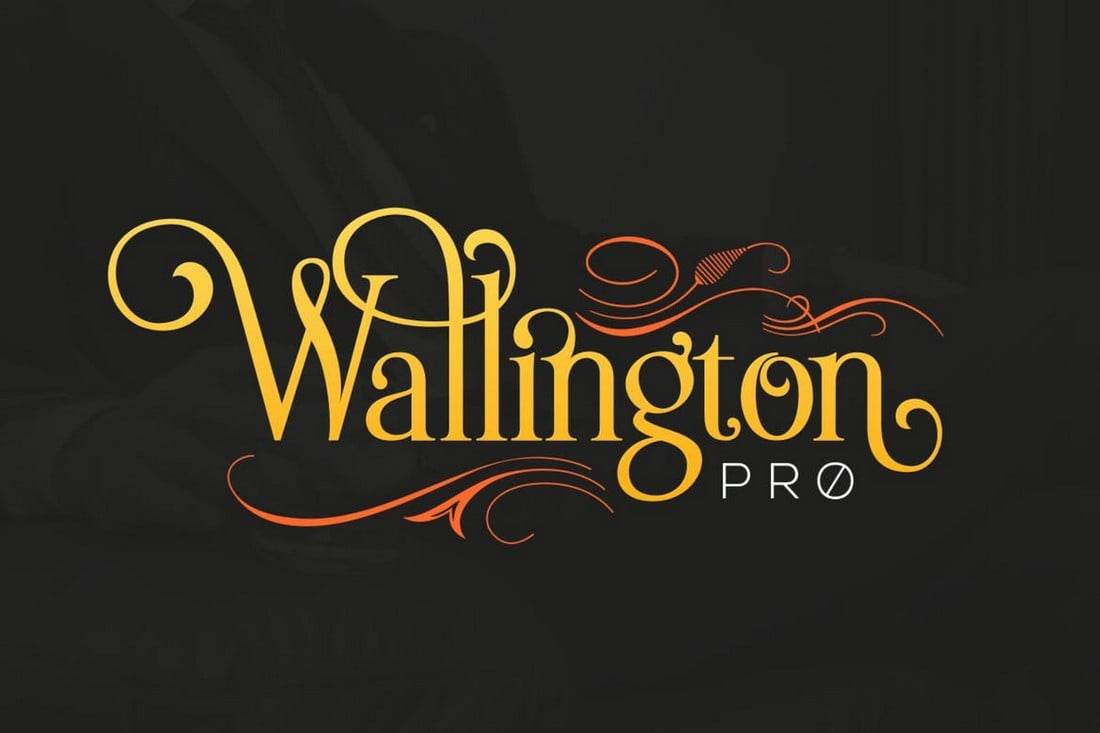 Wallington-Pro-Elegant-Art-Nouveau-Font 20+ Best Art Nouveau & Art Deco Fonts (Free & Premium) 2022 design tips