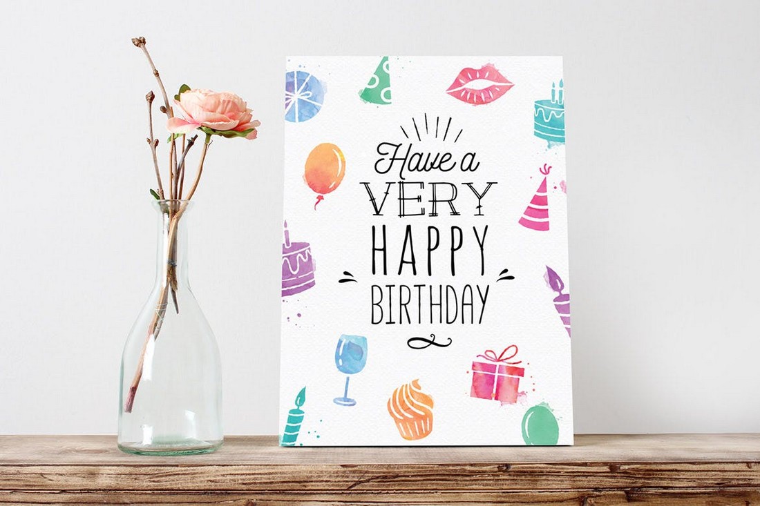 20+ Best Greeting Card Templates for Word, Photoshop Throughout Birthday Card Template Microsoft Word