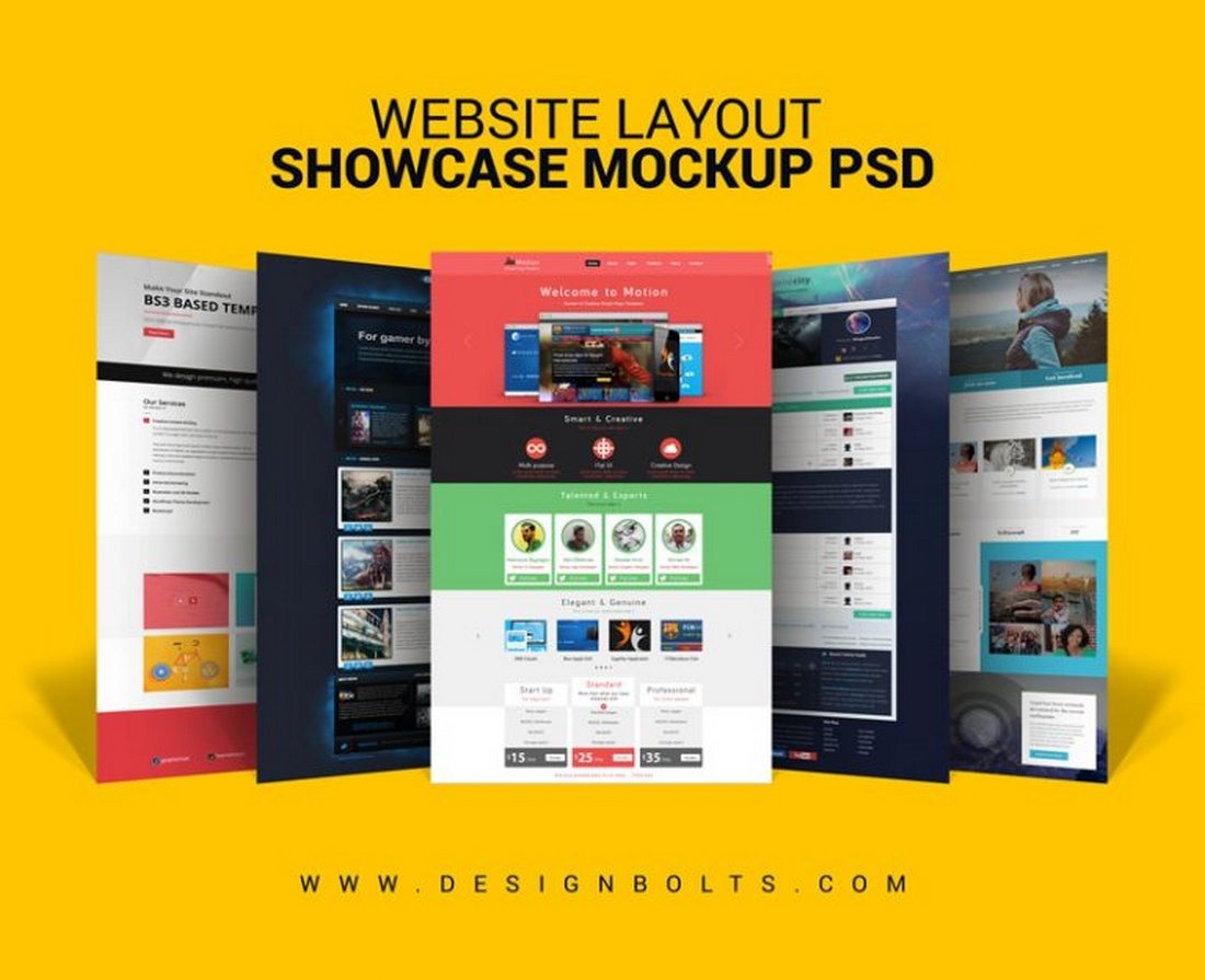 Website-Layout-Design-Showcase-Mock-up-PSD 20+ Best Website PSD Mockups & Tools 2019 design tips 