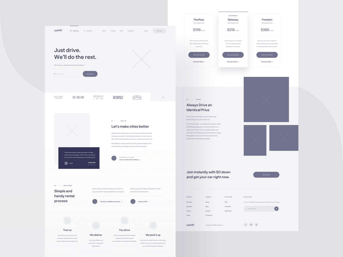 Website Wireframe