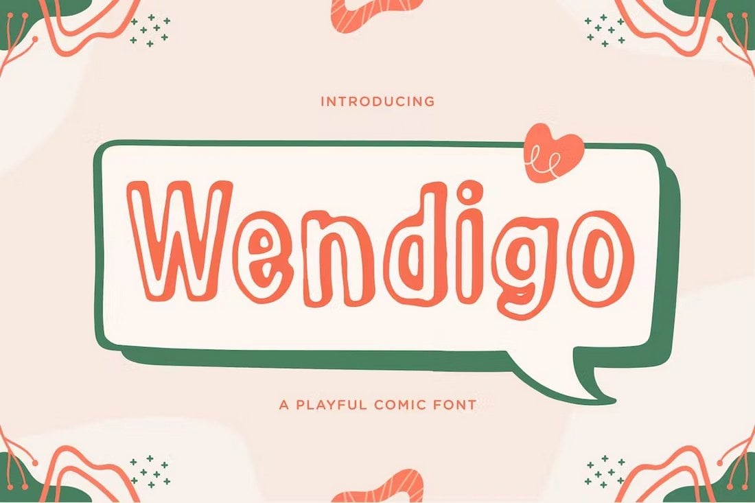 Wendigo - Font Komik yang Menyenangkan