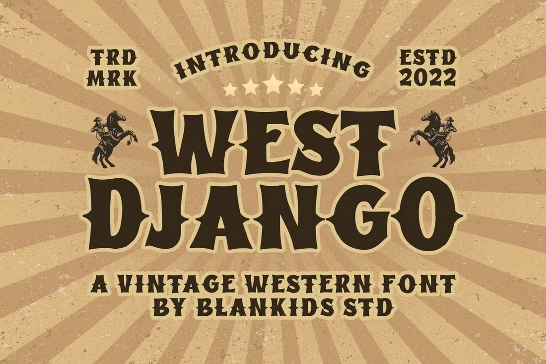 West Django - Spaghetti Western Font