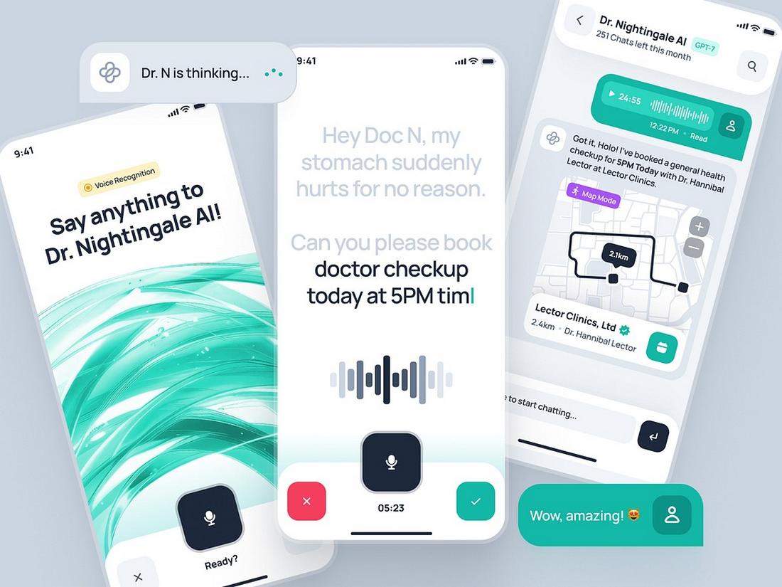 Where Voice UI Is Being Used Effectively - healthcare