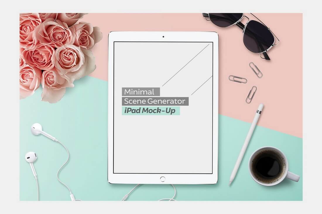 White-iPad-Pro-Pencil-Lifestyle-Mock-Up 30+ Best Scene and Mockup Generators of 2018 design tips