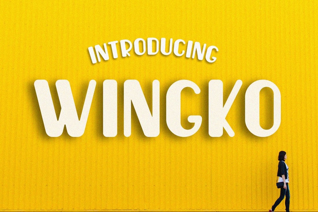 Wingko - Fonte Free Script Criativo