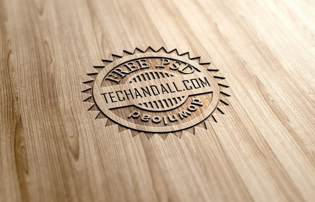 Wood-Engraved-Logo-MockUp_2-1024x657-1024x657 100+ Logo Mockup Templates (PSD & Vector) design tips 