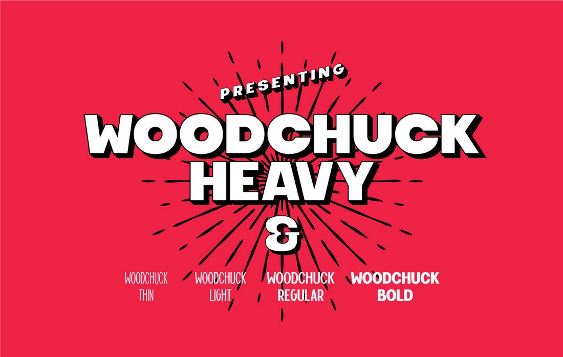 Woodchuck-Free-Bold-YouTube-Font 30+ Best YouTube Fonts (For Thumbnails + Videos) 2020 design tips 