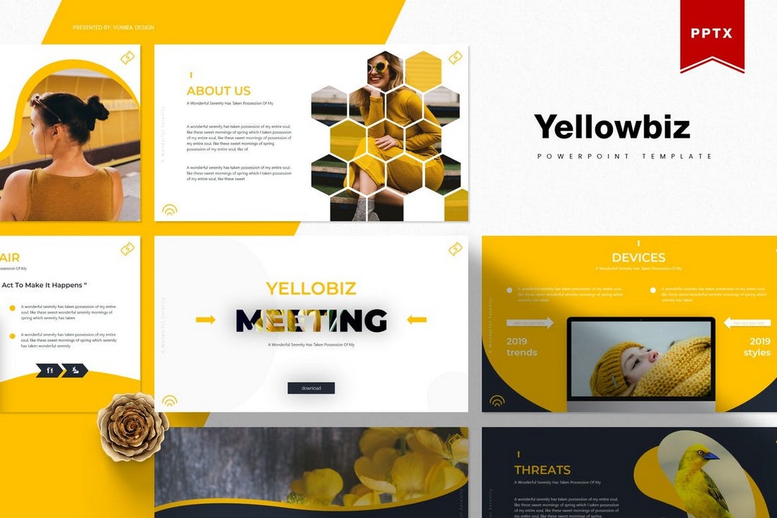 Yellowbiz - Business Powerpoint Template