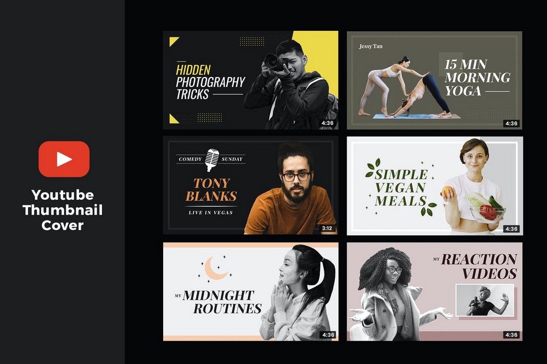 Download 30 Best Youtube Thumbnail Templates In 2021 Design Shack