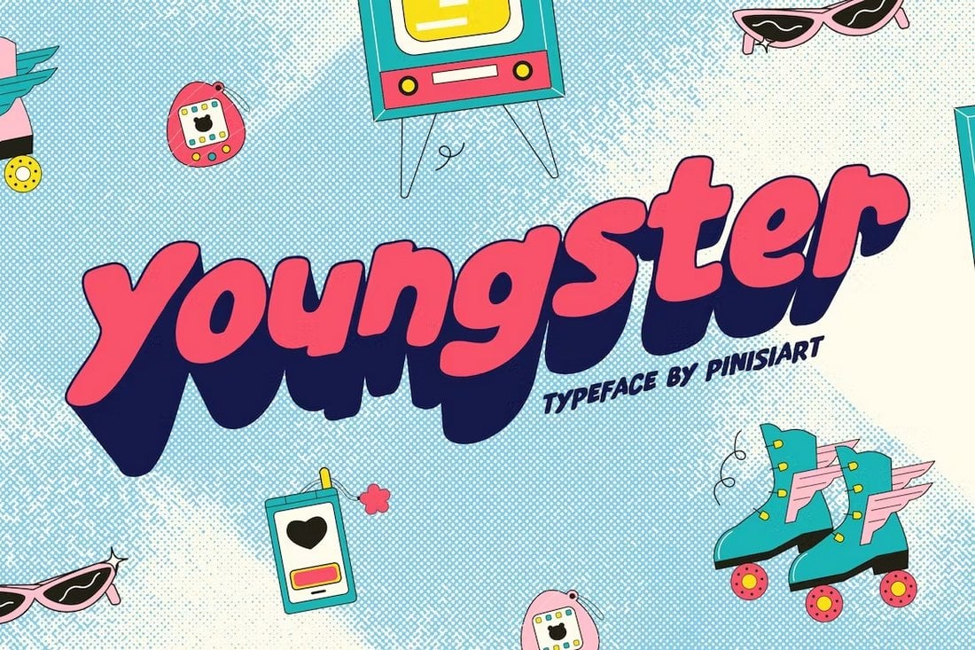 Youngster - Fun Display Font