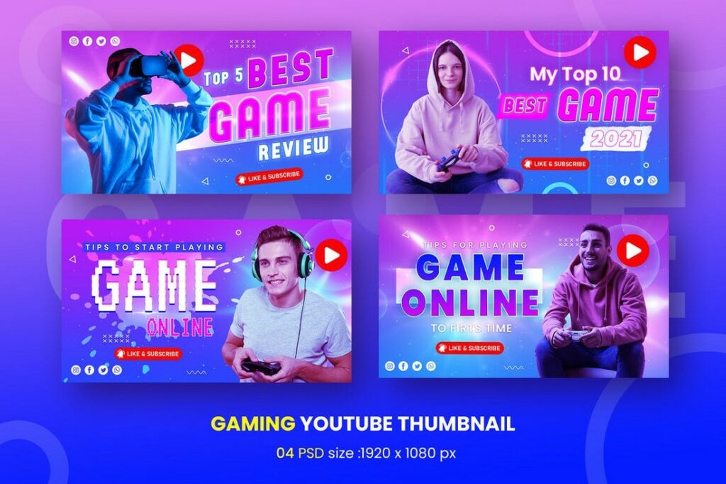 35 Best YouTube Thumbnail Templates In 2024 Design Shack
