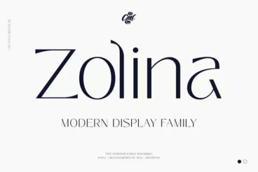 Zolina Font Family