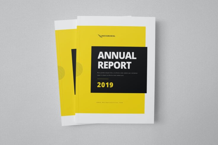 View Information about A4 Annual Report InDesign Template