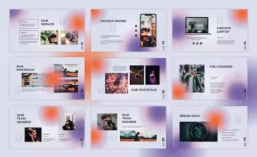 Second alternate image for Abram Presentation Template