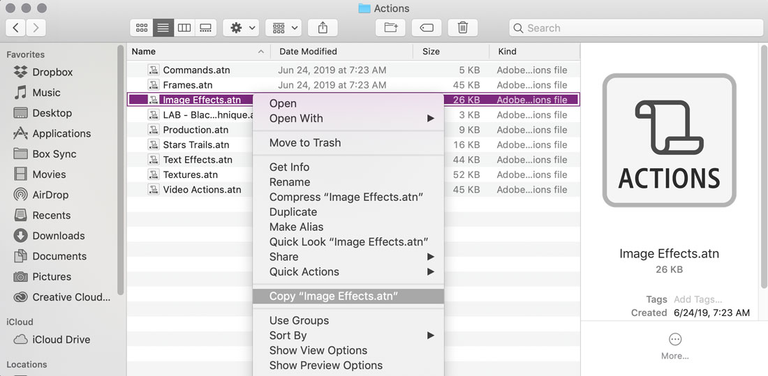 for adobe does the same atn file for actions work for both mac and pc