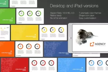 First alternate image for Agency PowerPoint Template