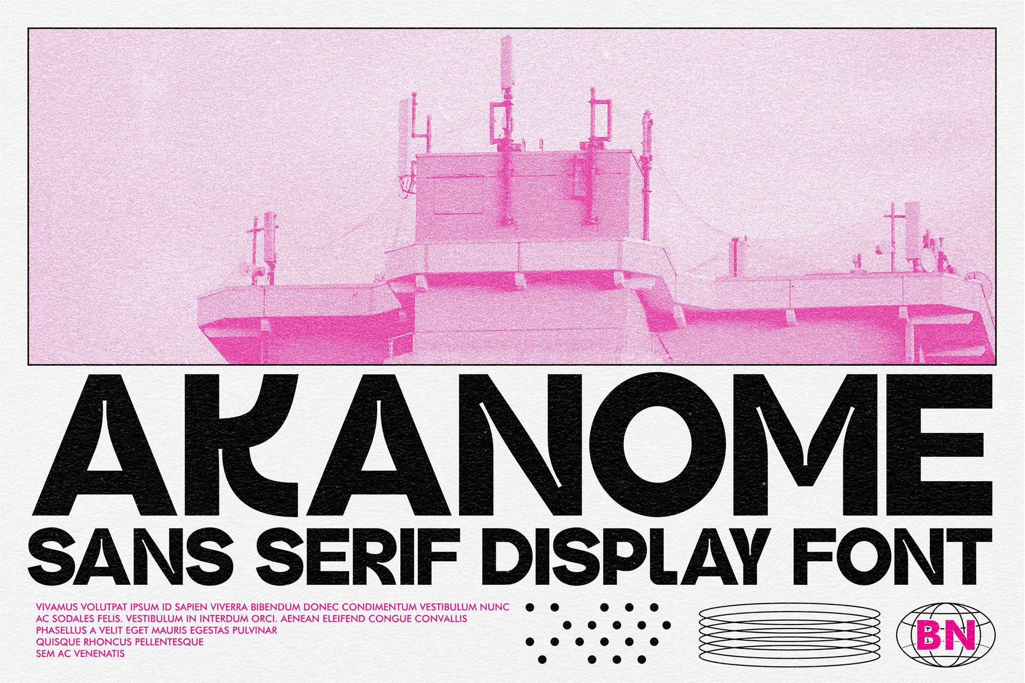 Akanome - Modern Humanist Font