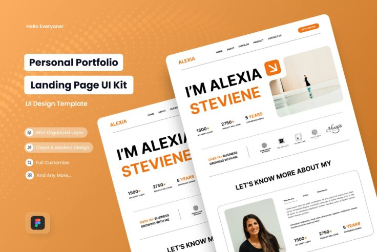 25+ Best Figma Portfolio Templates & Examples | Design Shack