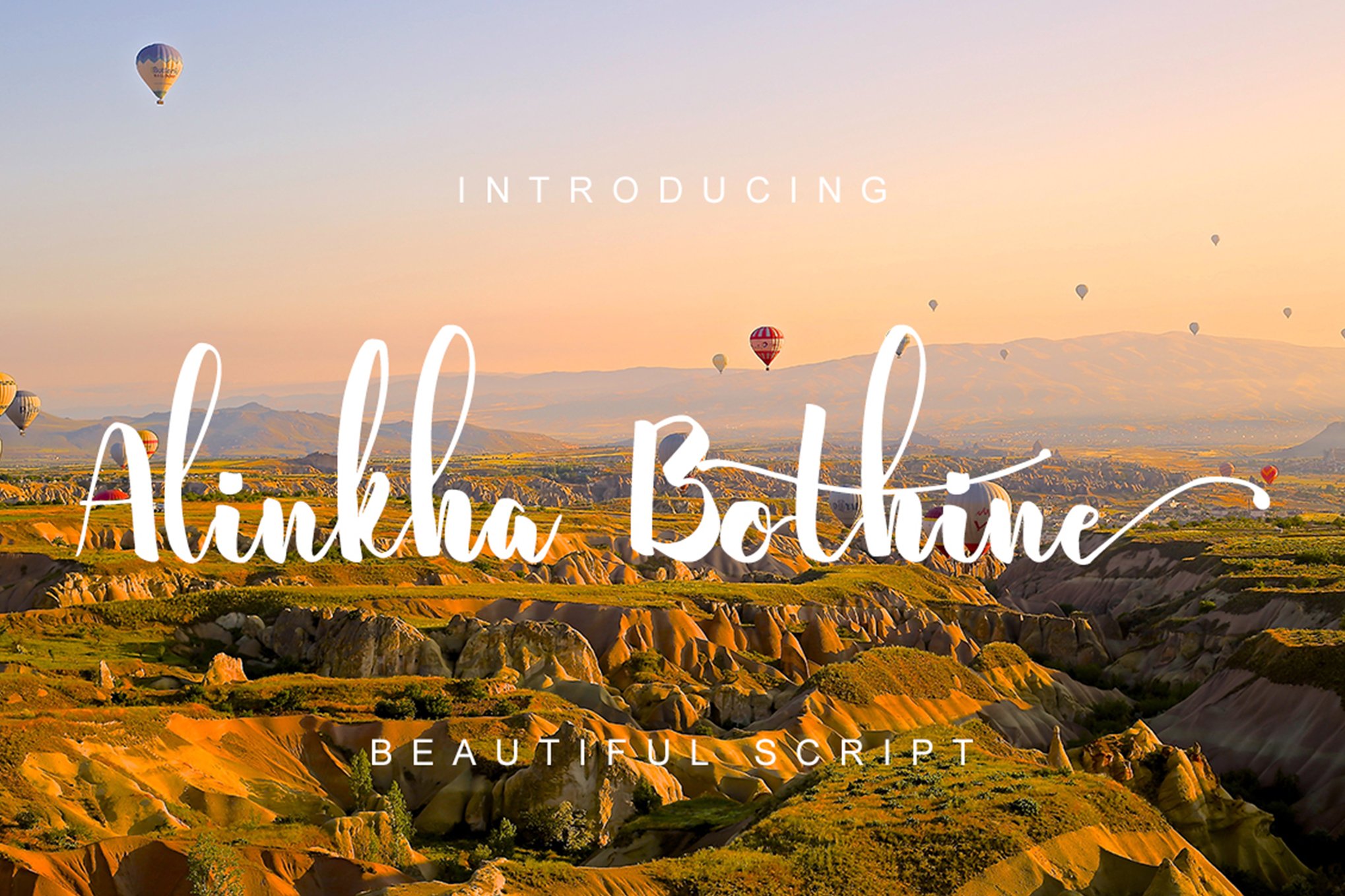 Alinkha Bothine - Script Wedding Font