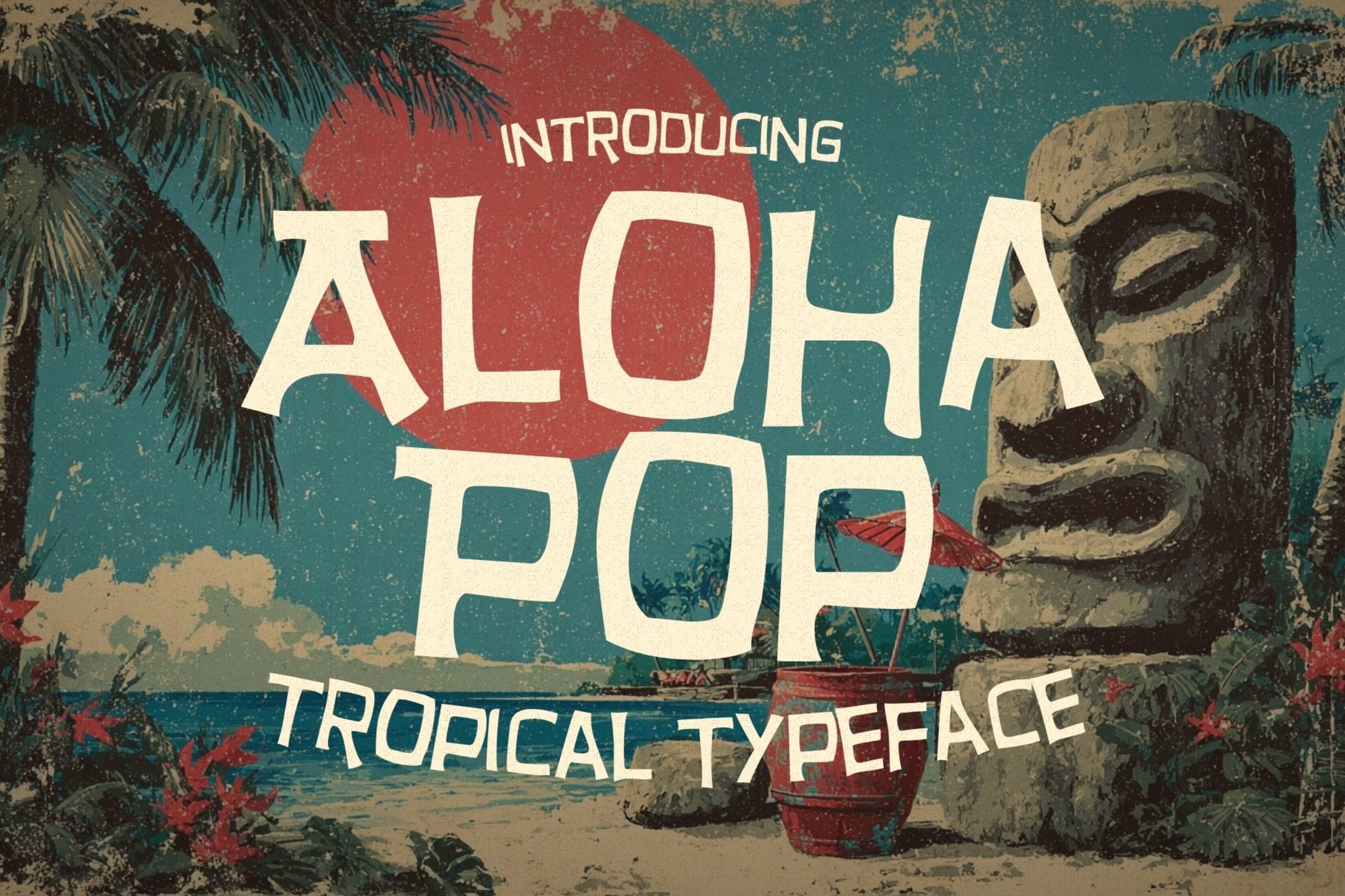 Aloha Pop - Classic Tropical Font