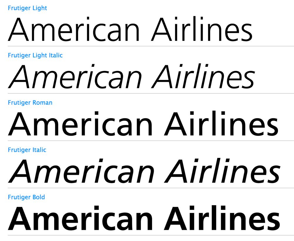 Check Out The New American Airlines Logo Design Shack