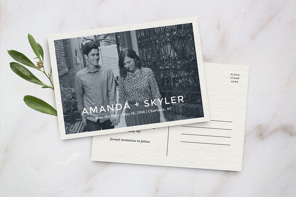 amanda_savedate2-o 10 Design Tips for Wedding Cards & Invitations design tips 