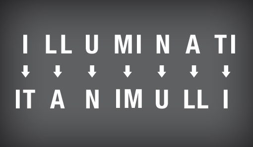 ambigram creator illuminati