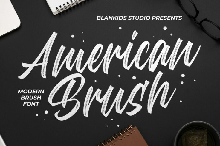 View Information about American Brush Font