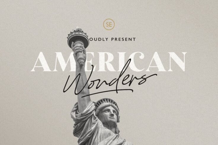 View Information about American Wonders Font Duo