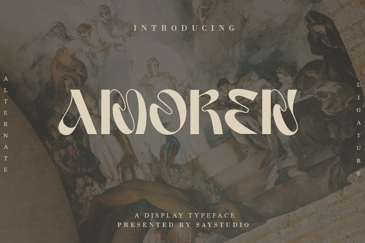 Amoren - Unique Renaissance Font