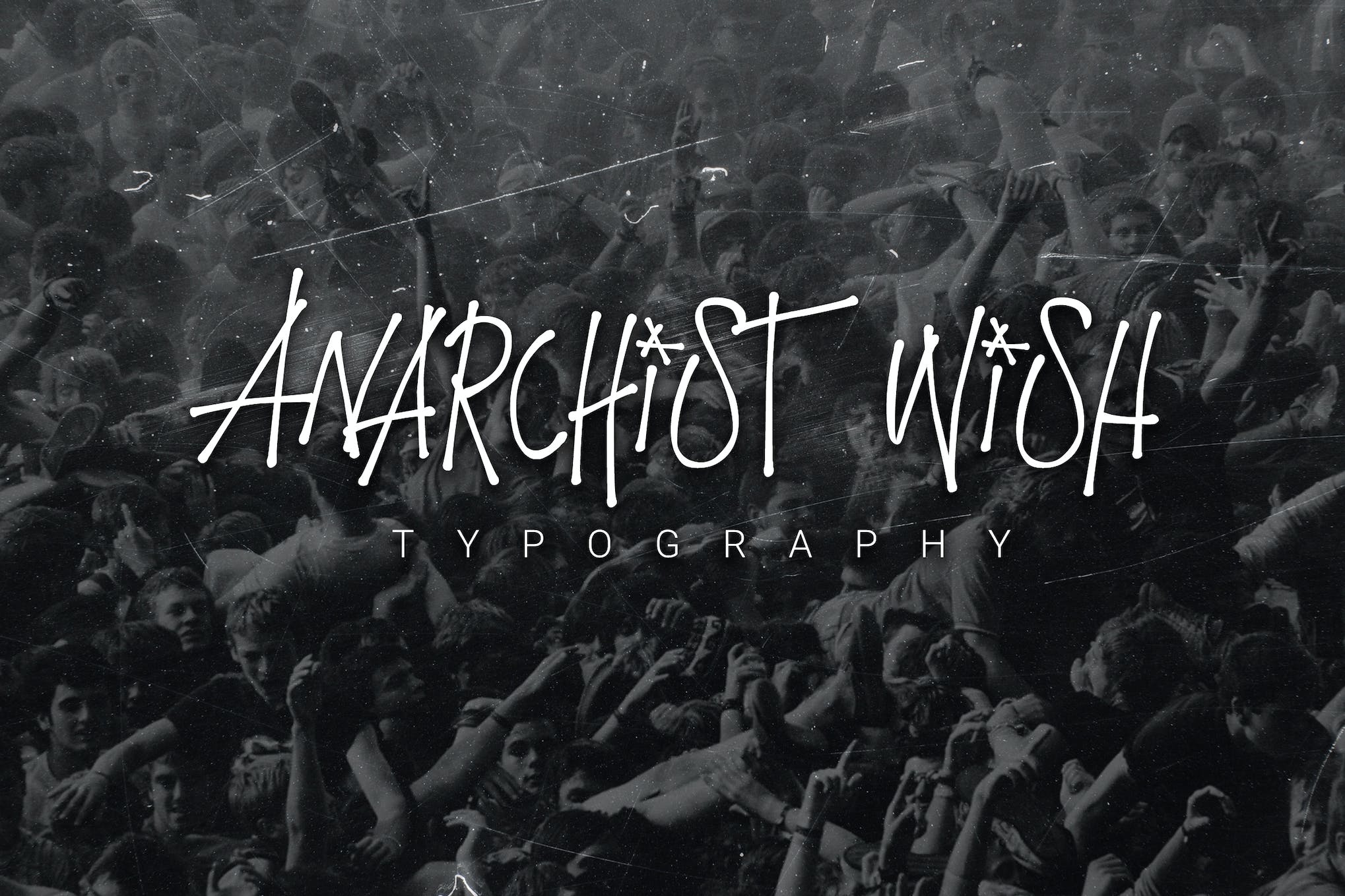 Anarchist Wish - Radical Punk Font