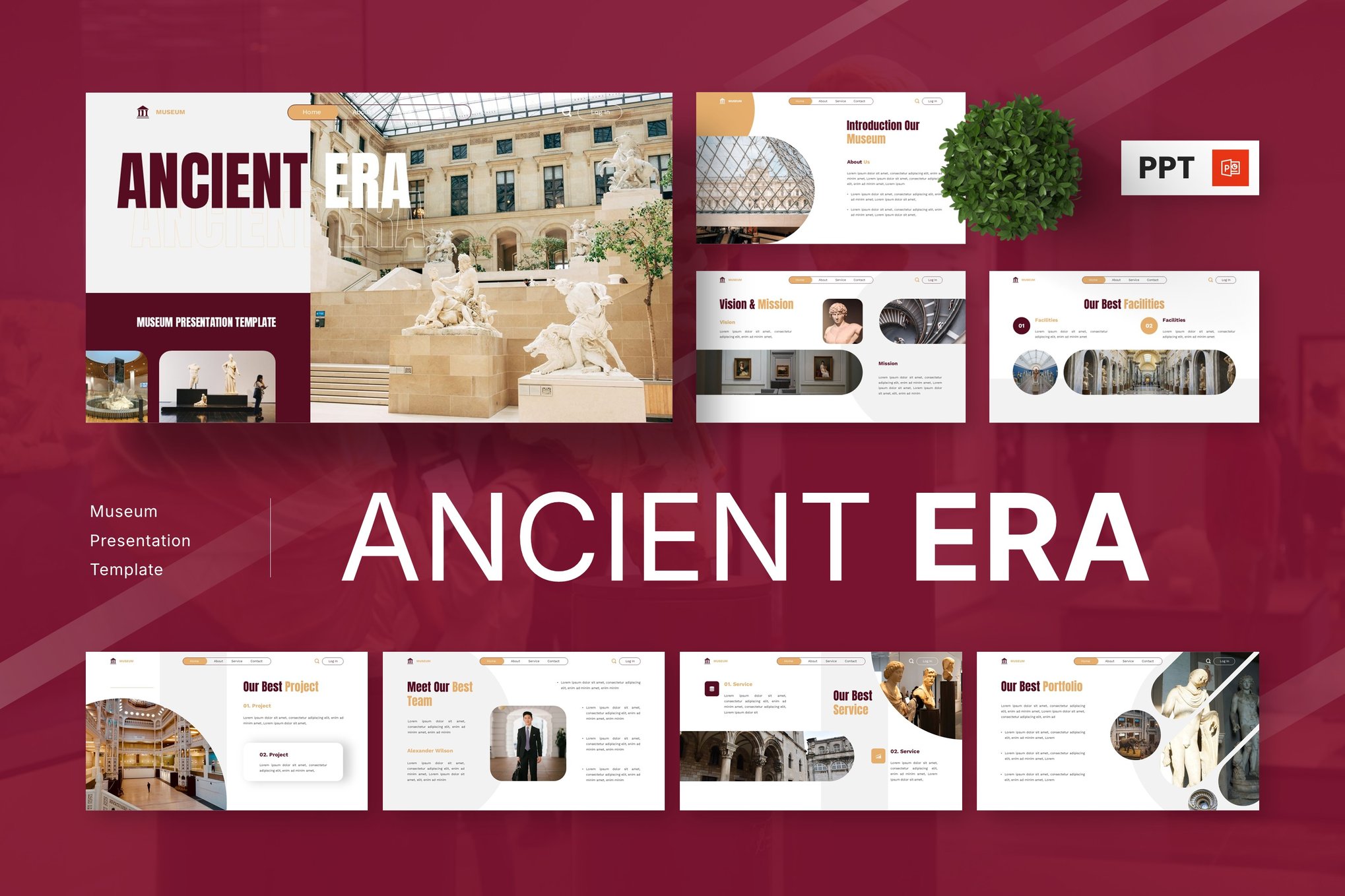 Ancient Era - Museum PowerPoint Presentation