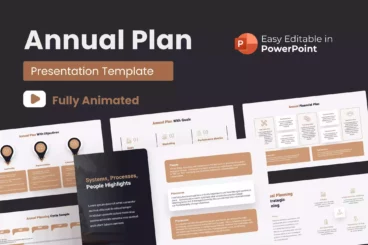 Annual Plan Animated PowerPoint Template