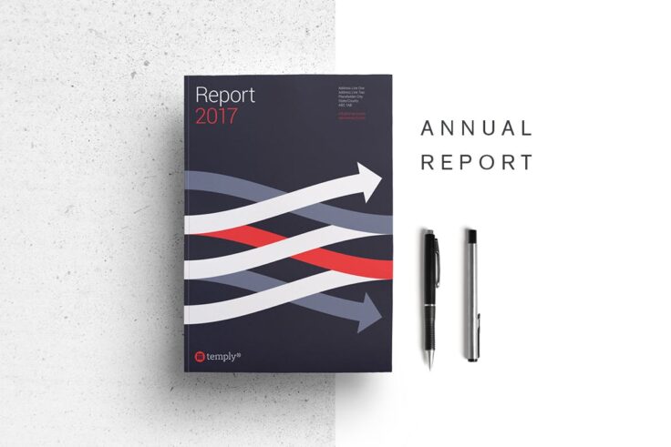 View Information about Annual Report 28-Page InDesign Template