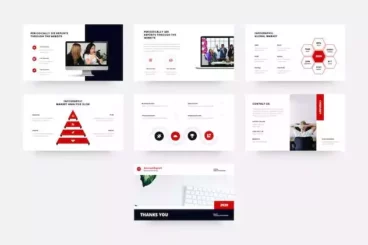 Second alternate image for Annual Report – Business & Finance PowerPoint Template