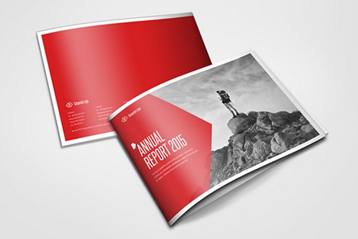 annual report design samples