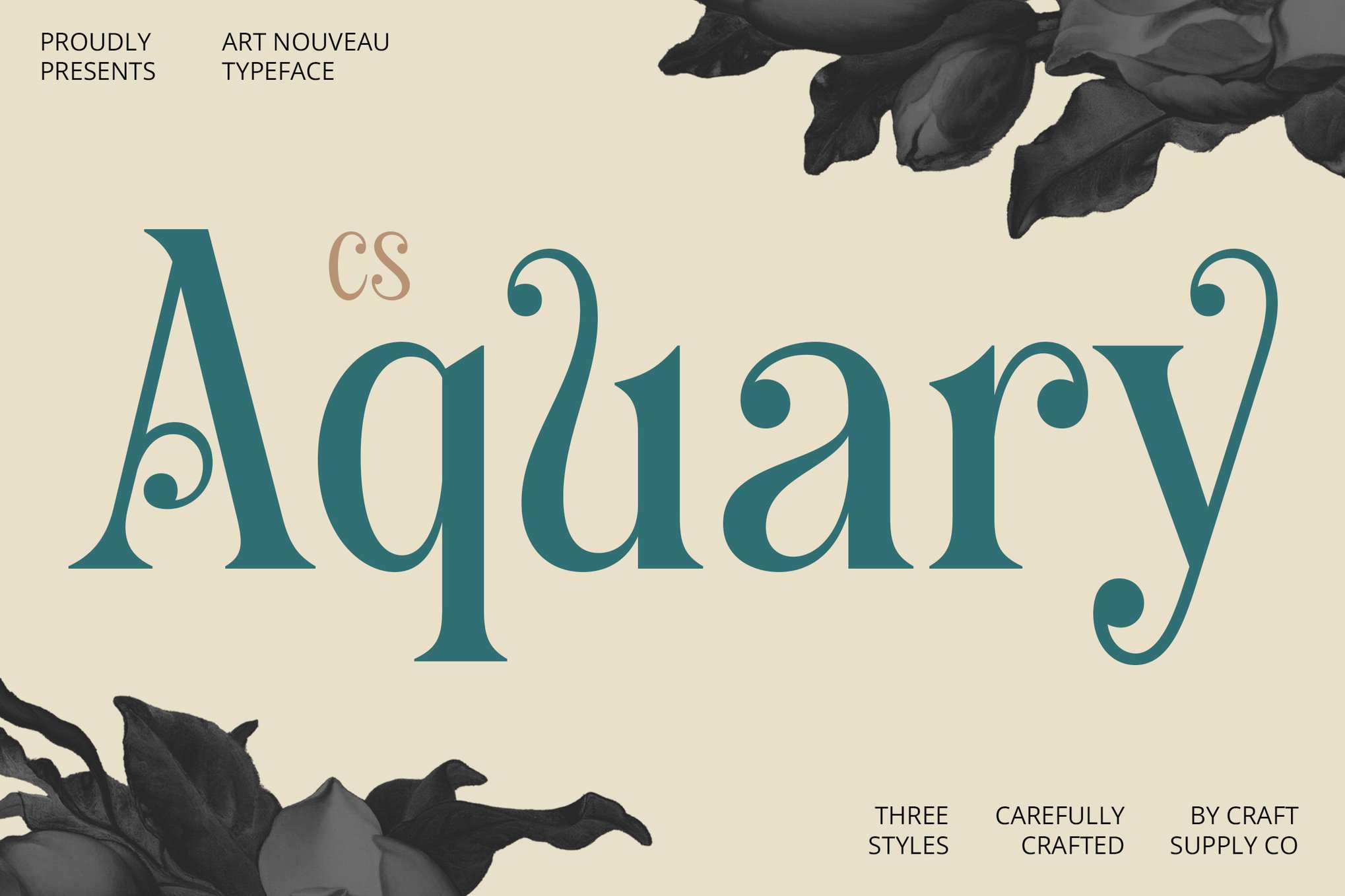 Aquary - Creative Fantasy Font