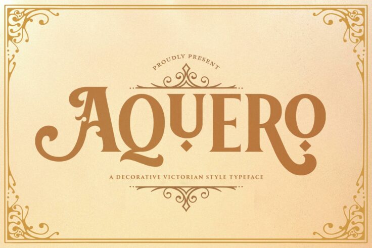 View Information about Aquero Font