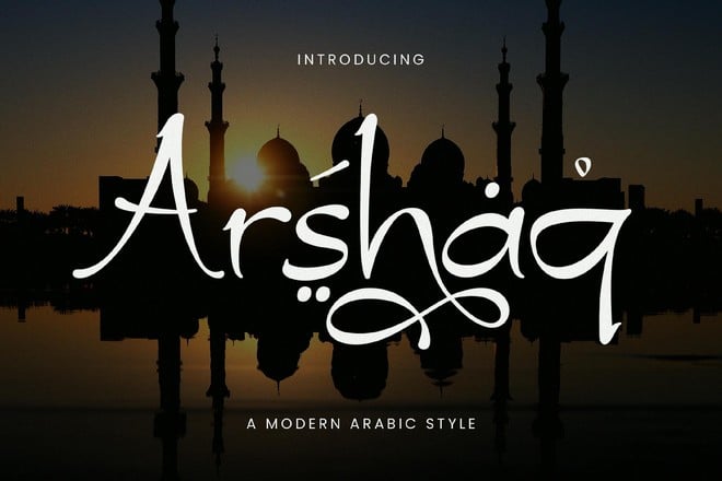 25+ Finest Center East & Arabic-Model Fonts (Free & Professional)