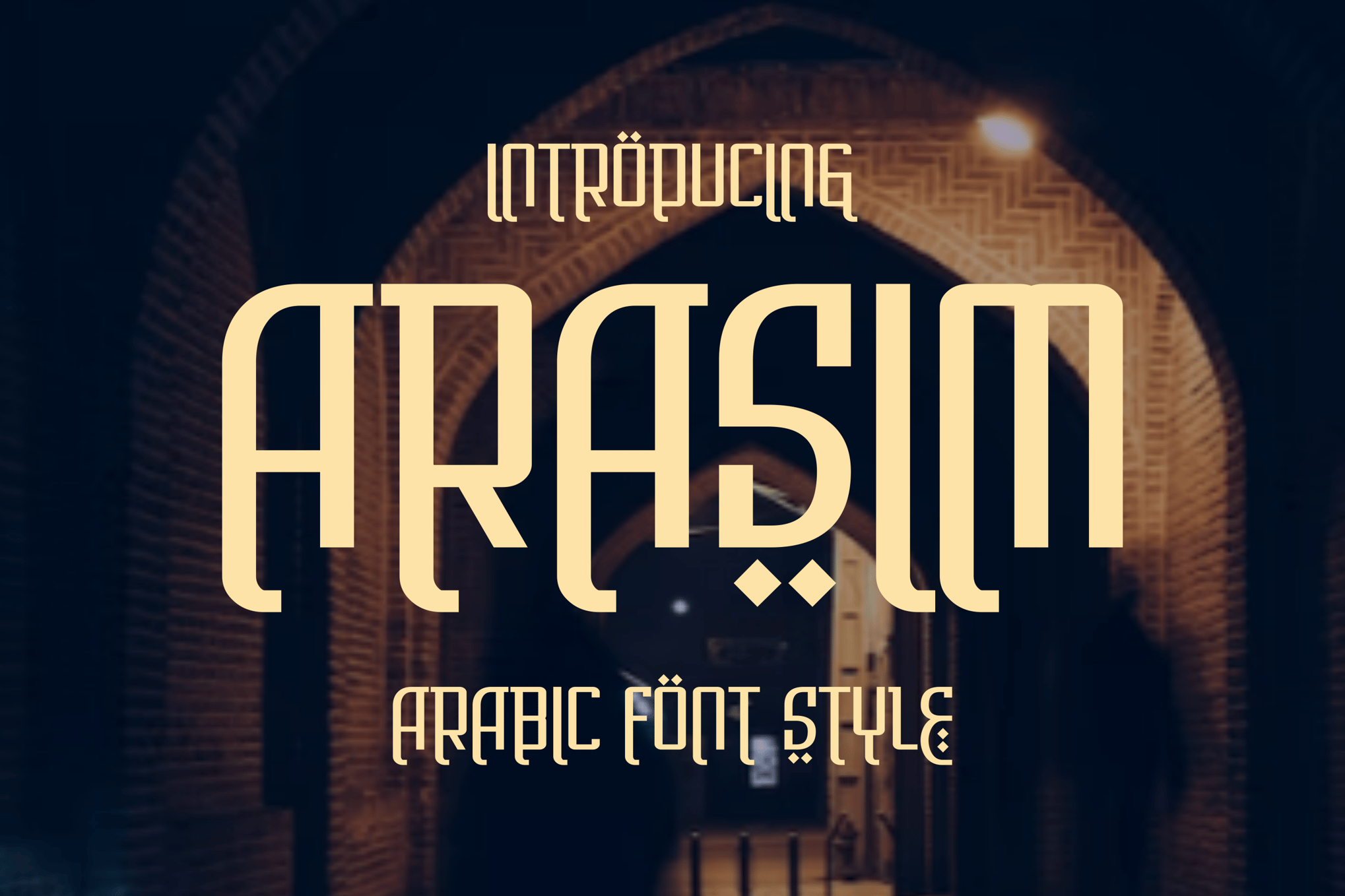 Arasim - fuente de estilo turco