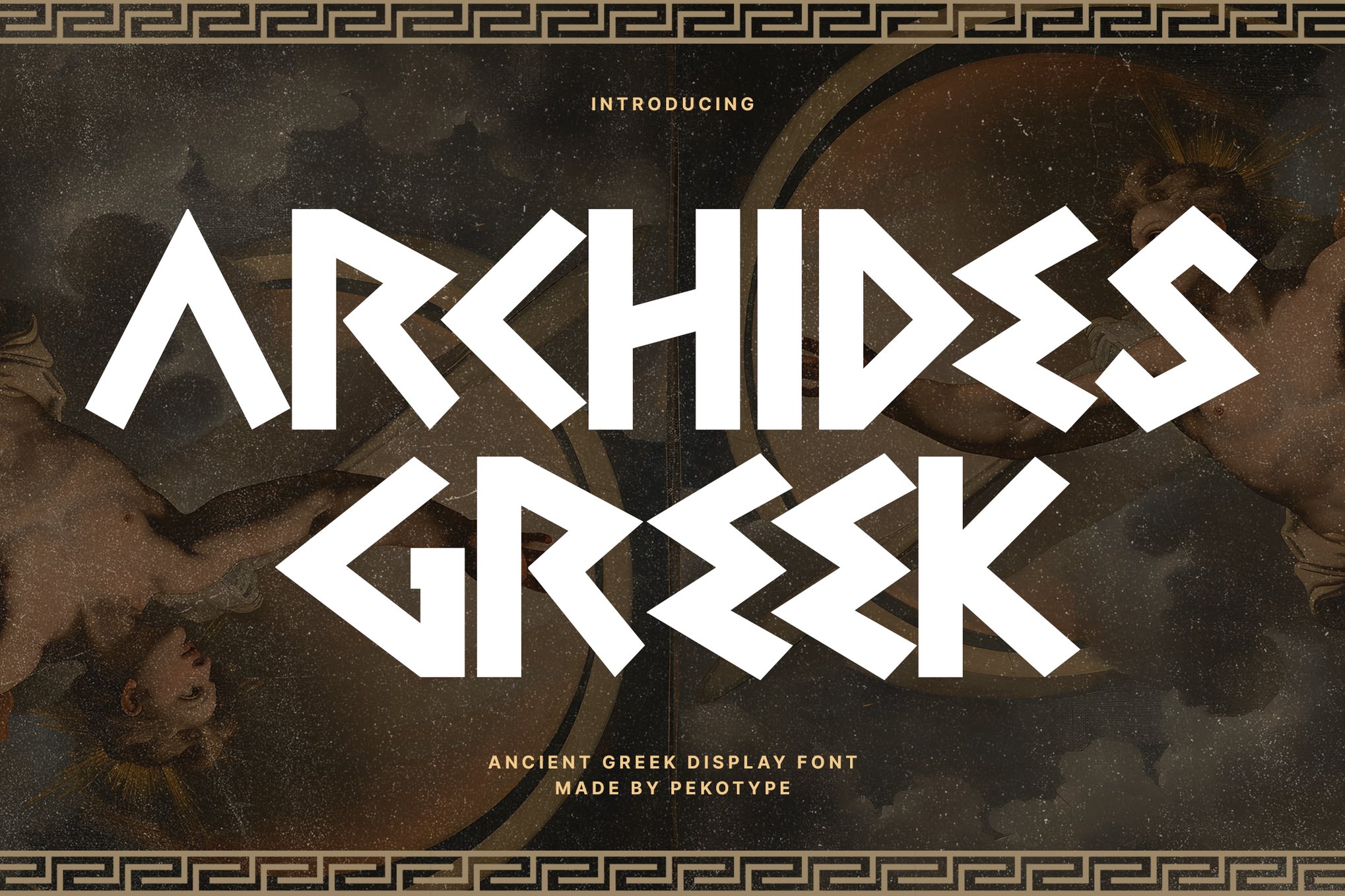 Archides - Ancient Greek Display Font