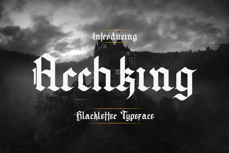 View Information about Archking Blackletter Font