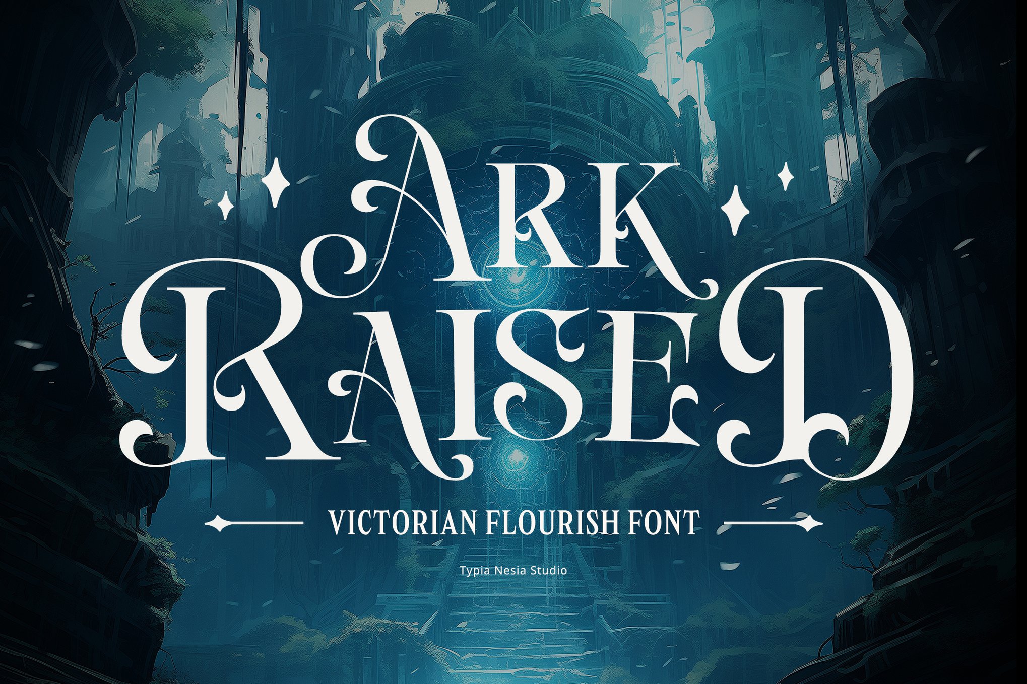 Ark Raised - Fantasy Novel Victorian Font