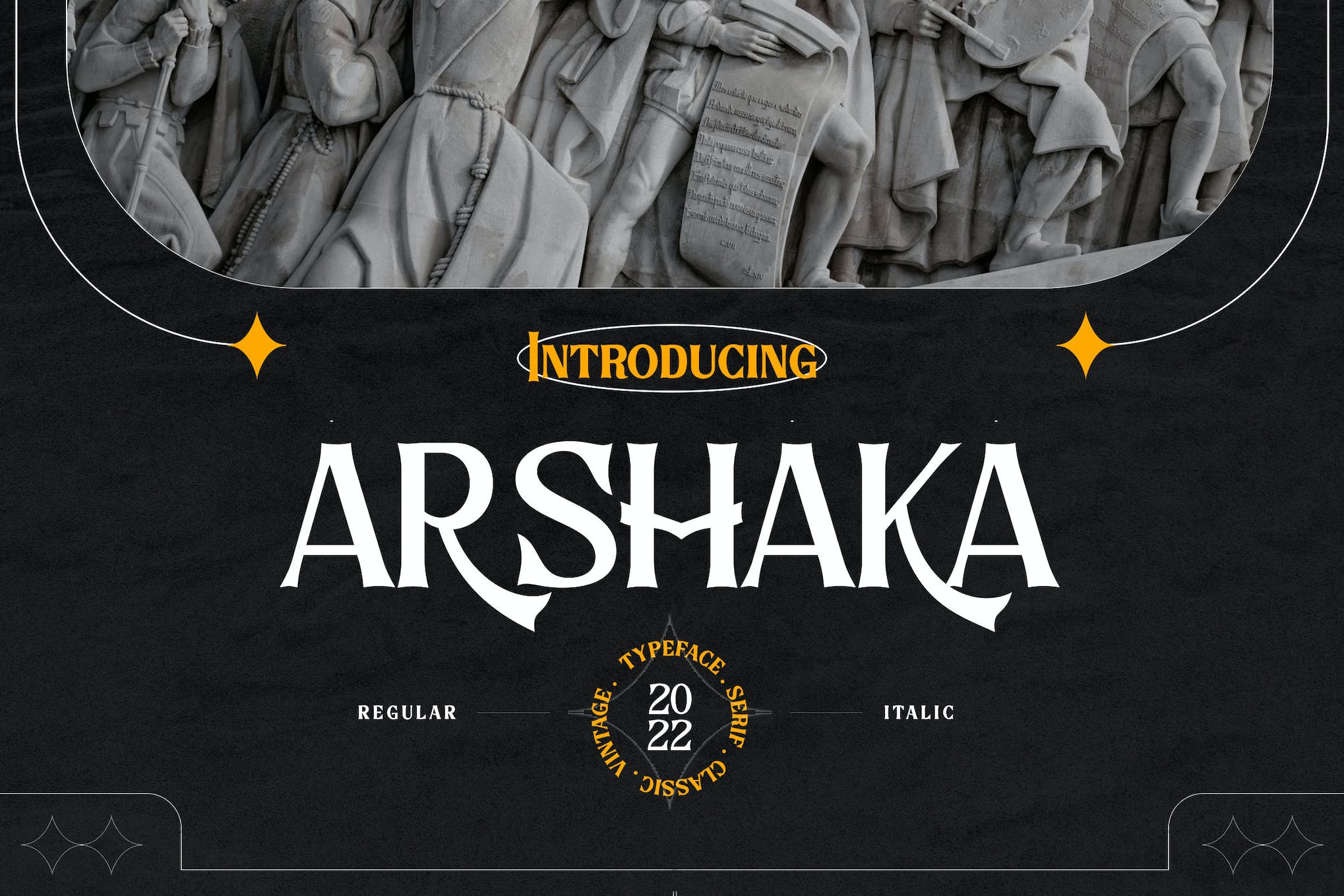 Arshaka - Classic Vintage Font